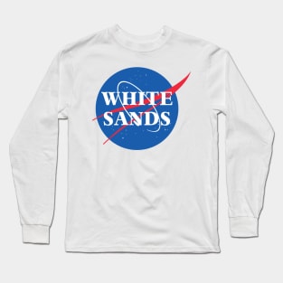 White Sands Test Facility - NASA Meatball Long Sleeve T-Shirt